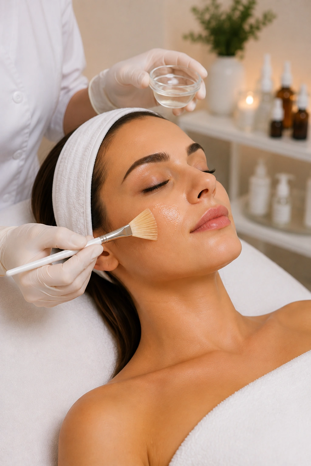 Peeling chemiczny — aplikacja kwasów na twarz w Multi Kosmetyka Siedlce